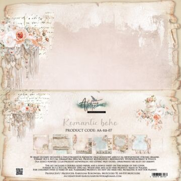 Alchemy of Art 12X12 Paper Collection, Romantic Boho