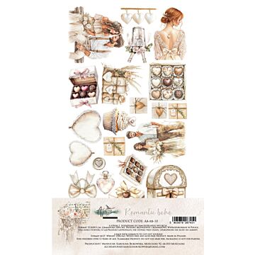 Alchemy of Art 6X12 Extras Paper Set, Romantic Boho