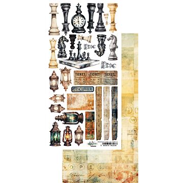 Alchemy of Art 6X12 Extras Paper, The Men's World