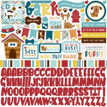 Echo Park - Bark Sticker Sheet