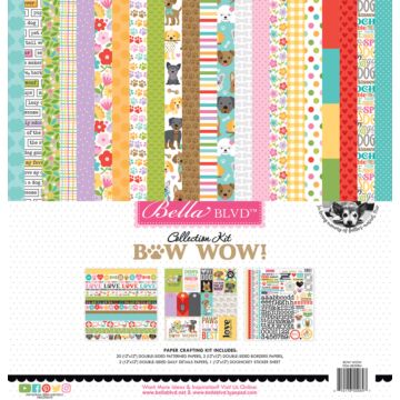 Bella BLVD 12X12 Collection Kit, Bow Wow