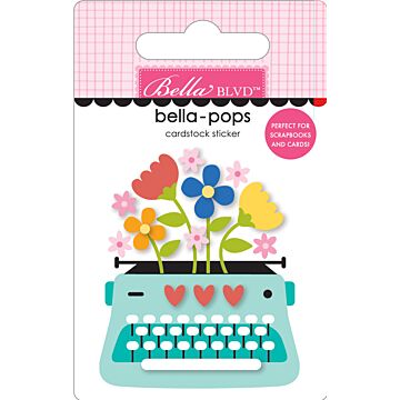 Bella BLVD Bella-pops 3D Cardstock Sticker, Here's The Story