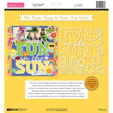 Bella BLVD Walking on Sunshine Cut-Outs