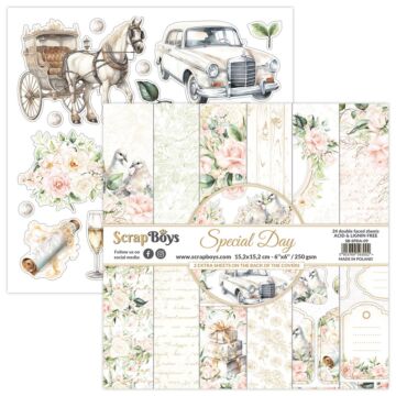 ScrapBoys 6X6 Paper Pad, Special Day