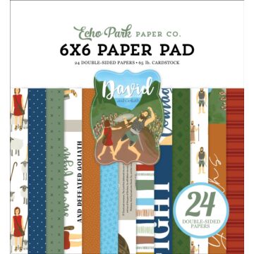 Echo Park Bible Stories: David And Goliath 6x6 Paper Pad