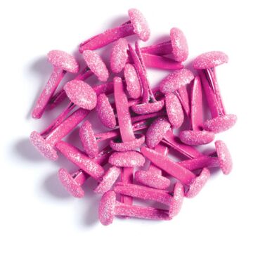 Doodlebug Design Sugar Coated Brads, Bubblegum