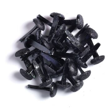 Doodlebug Design Sugar Coated Brads, Beetle Black