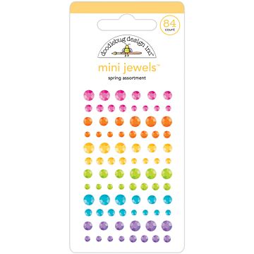 Doodlebug Design Mini Jewels, Hippity Hoppity - Spring Assortment