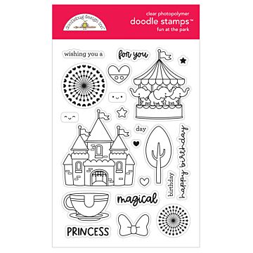Doodlebug Design Clear Stamp, Fun at the Park