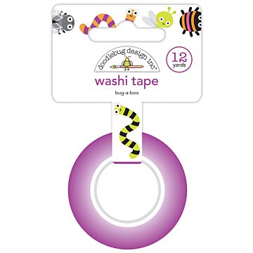 Doodlebug Design Washi Tape, Happy Haunting - Bug-a-boo