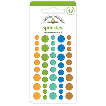 Doodlebug Design Sprinkles, Great Outdoors - Outdoors