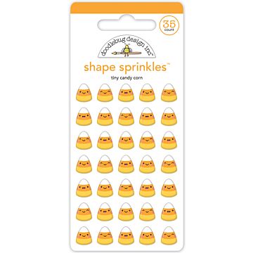 Doodlebug Shape Sprinkles, Tiny Candy Corn
