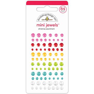 Doodlebug Mini Jewels, Christmas Assortment