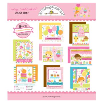 Doodlebug Design Card Kit, Hey Cupcake