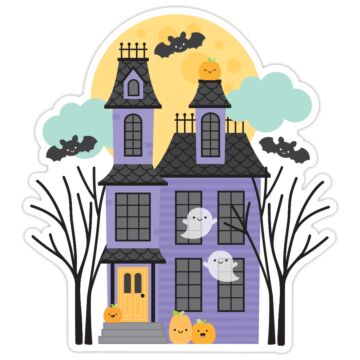 Doodlebug Design Sticker Doodles, Haunted Manor