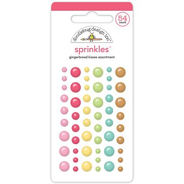 Doodlebug Design Sprinkles, Gingerbread Kisses