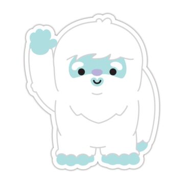 Doodlebug Designs Sticker Doodles, Yeti