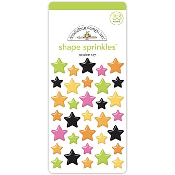 Doodlebug Design Shape Sprinkles, October Sky