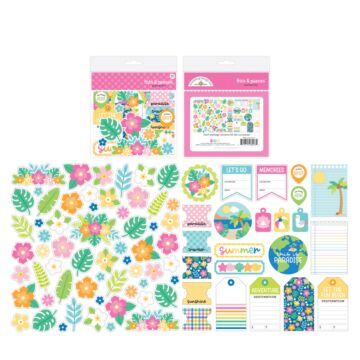 Doodlebug Design Bits & Pieces, Summer Fun