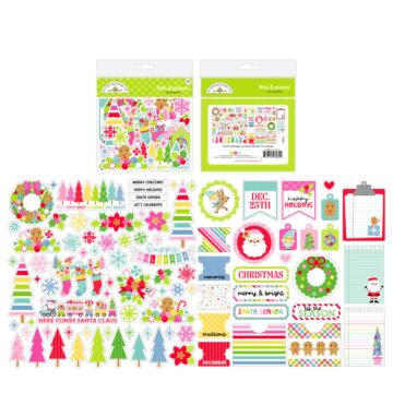 Doodlebug Design Bits & Pieces, Oh What Fun
