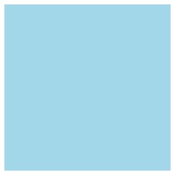 Bazzill Basics 12X12 Smoothies Cardstock, Ocean Breeze
