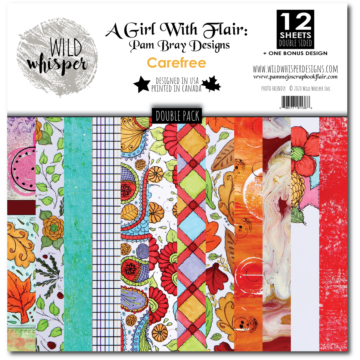 Wild Whisper - PAM BRAY CAREFREE - DOUBLE 12x12 PAPER PACK