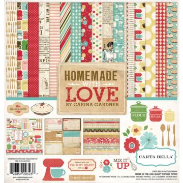 Carta Bella Collection Kit 12"x12" - Homemade with Love