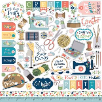 Carta Bella Craft & Create Element Sticker