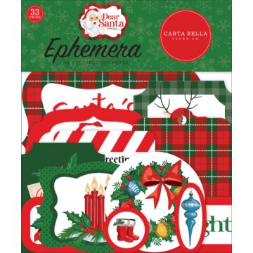 Carta Bella - Dear Santa Ephemera