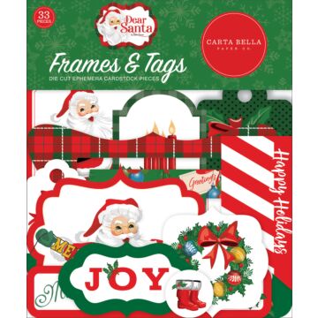 Carta Bella - Dear Santa Frames & Tags