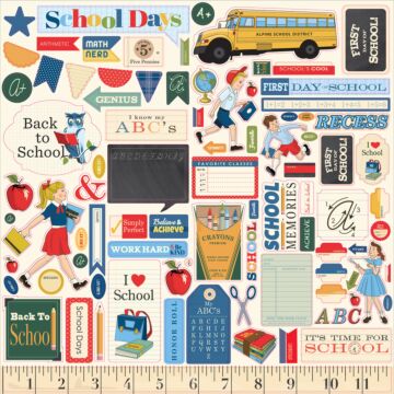 Carta Bella SCHOOL DAYS ELEMENT STICKER