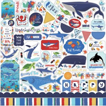 Carta Bella Fish Are Friends Element Sticker