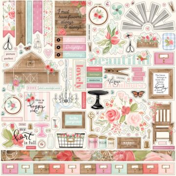 Carta Bella Farmhouse Market Element Sticker