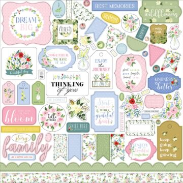 Carta Bella Flora No. 4 Element Sticker