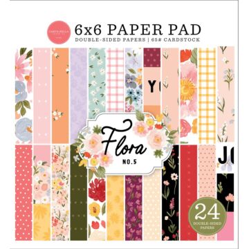Carta Bella FLORA NO. 5 6X6 PAPER PAD