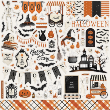 Carta Bella HALLOWEEN MARKET ELEMENT STICKER