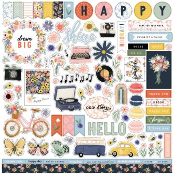 Carta Bella Here There And Everywhere Element Sticker
