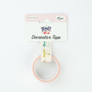 Carta Bella - Let's Travel - Decorative Tape - Transportation