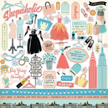 Carta Bella - Metropolitan Girl Sticker Sheet