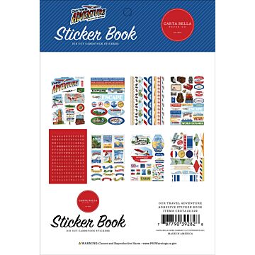 Carta Bella OUR TRAVEL ADVENTURE STICKER BOOK