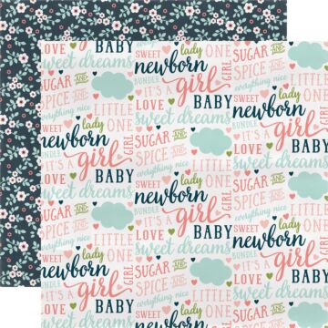 Carta Bella - Rock-a-Bye Baby - 12x12 Double sided paper Everything Nice