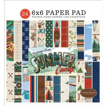 Carta Bella Summer Camp 6x6 Paper Pad