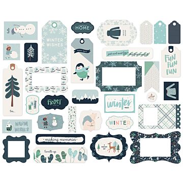 Carta Bella - Snow Much Fun Frames & Tags