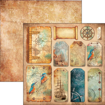 NAUTICA PAPER SHEET 12"X12"