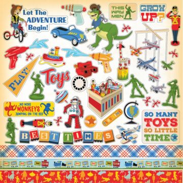 Carta Bella Toy Box Sticker
