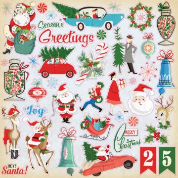 Carta Bella - A Very Merry Christmas Sticker Sheet