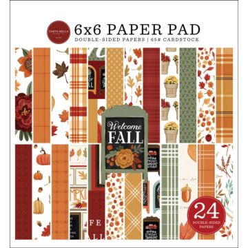 Carta Bella WELCOME FALL 6X6 PAPER PAD