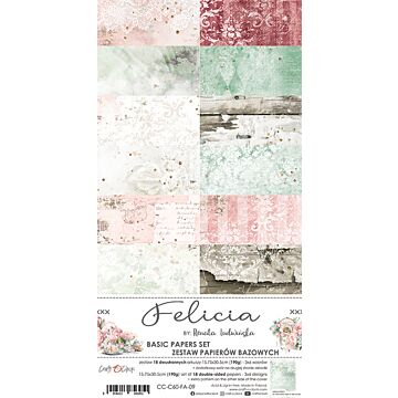 Craft O'Clock 6X12 Basics Paper Pad, Felicia
