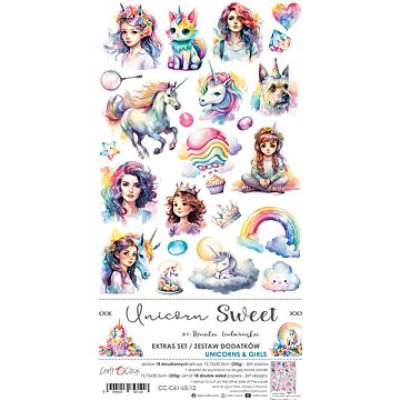 Craft O'Clock Extras Set, Unicorn Sweet - Unicorns & Girls
