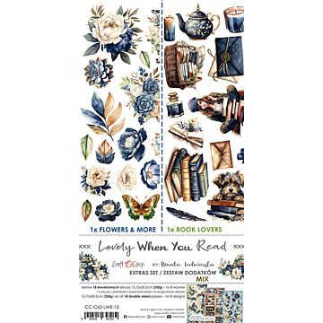 Craft O'Clock Extras Set, Lovely When You Read - Mix